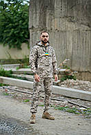 Тактический армейский костюм Terra пиксельный светлый весенний, Военная прочная форма пиксель Анорак и Штаны