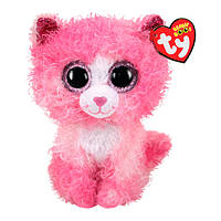 М'яка іграшка TY Beanie boo's Рожеве кошеня Реган 15 см (36308)