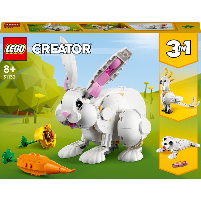 Конструктор LEGO Creator 3 в 1 Білий кролик (31133)
