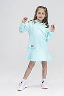 Платье-худи для девочки Toontoy 23050 92 см Мятный (2000989670735) TH, код: 8122098