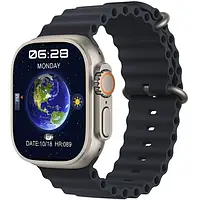 ХІТ! Смарт годинник Ультра серії 9 AMOLED 49 мм Smart Watch Ultra series 9 Pro Gen.3 Apple Black