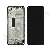 Дисплей (LCD) Oppo A74 4G/ A94/ A95/ Reno 5 Lite/ F19/ F19 Pro/ 6 Lite TFT чёрный + рамка