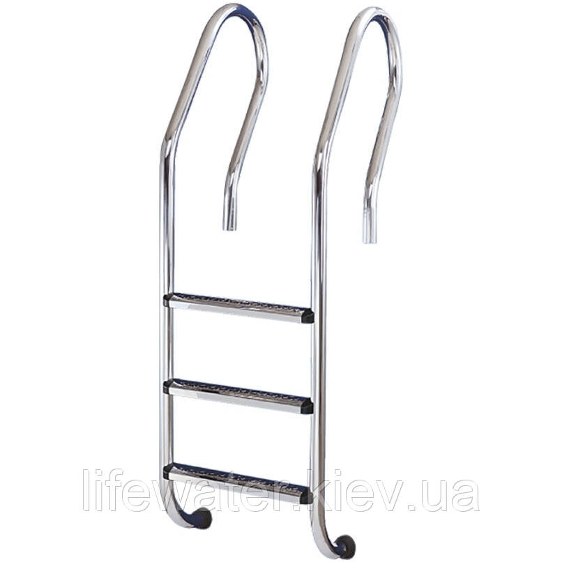 Сходи для басейну Flexinox Parallel Mixta (3 сходинки), для вузького борту, уцінка