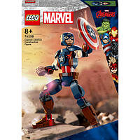 Конструктор LEGO Marvel Super Heroes Фігурка Капітана Америка для складання (76258)