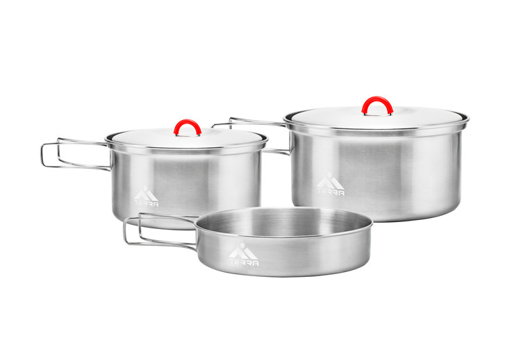 Набір посуду сталевий Terra Incognita Family Set, фото 1