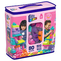 Конструктор Fisher-Price Mega Bloks рожевий 80 деталей (DCH62)