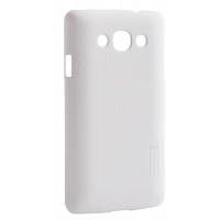 Чохол до мобільного телефона Nillkin для LG L60/X145 - L60/X135/Super Frosted Shield/White 6218439 n