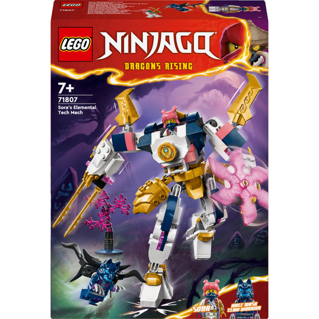 Конструктор LEGO NINJAGO Робот технічної стихії Сорі (71807)