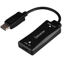 Перехідник HDMI to DisplayPort 4K30Hz Cablexpert A-HDMIF30-DPM-01 n