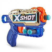 Швидкострільний бластер Zuru X-Shot Exsel Double Kickback Golden (36478Z)