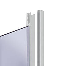 Душова кабіна Lidz Latwa SC90x90.SAT.LOW.GR, скло тон. 4 мм + Lidz Душовий піддон KAPIELKA ST90x90x15, фото 5
