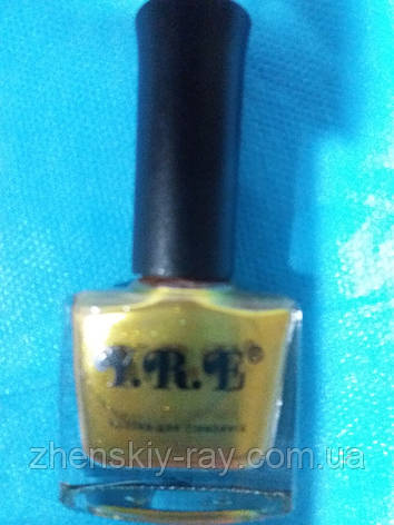 Лак-фарба для стемпінгу YRE ЗОЛОТИСТА, 12 мл, фото 2