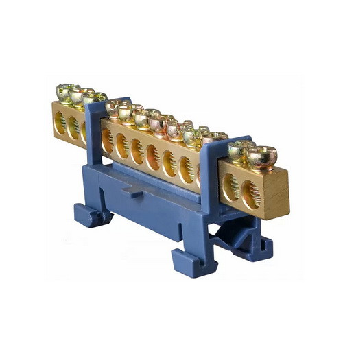 Шина нульова в ізоляторі на 12 контактів, фото 1