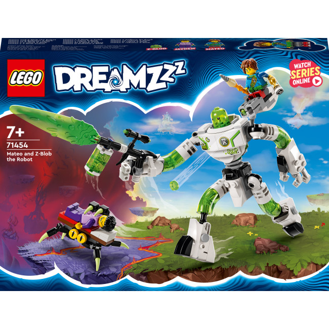 Конструктор LEGO DREAMZzz Матео й робот Z-Blob (71454)