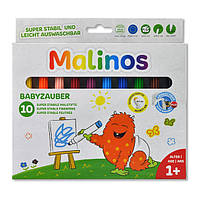 Фломастери Malinos Дитяча магія 10 кольорів (MA-300011)