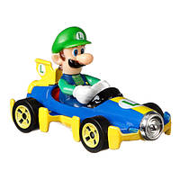 Машинка Hot Wheels Mario kart Луіджі Mach 8 (GBG25/GBG27)