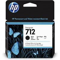 Картридж HP DJ No.712 DesignJet Т230/Т630 Black 80ml 3ED71A n