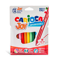 Фломастери Carioca Joy 12 кольорів (40531)