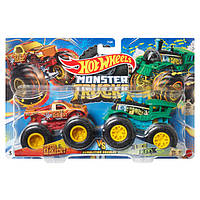 Набір машинок Hot Wheels Monster Trucks Spur moment vs Loco punk (FYJ64/HLT63)