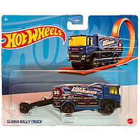 Вантажівка-трейлер Hot Wheels Skania Rally Truck (BFM60/HFC97)