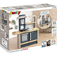 Игровой набор Smoby Интерактивная кухня Тефаль Эволюшн с регулировкой высоты и аксессуарами 312308 n
