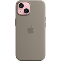 Чехол для мобильного телефона Apple iPhone 15 Silicone Case with MagSafe Clay MT0Q3ZM/A n