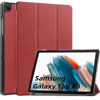 Чохол до планшета BeCover Smart Case Samsung Tab A9 SM-X115 8.7" Red Wine 709911 n