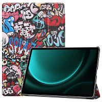 Чохол до планшета BeCover Smart Case Samsung Tab S9 Plus SM-X810/SM-X816/S9 FE Plus SM-X610/SM-X616 12.4" Graffiti 710377 n