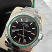 Годинник наручний Rolex Milgauss 41 Silver-Black, фото 7