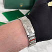 Годинник наручний Rolex Milgauss 41 Silver-Black, фото 11