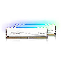 Модуль памяти для компьютера DDR5 32GB 2x16GB 6800 MHz Redline RGB White Mushkin MLB5C680CKKP16GX2 n
