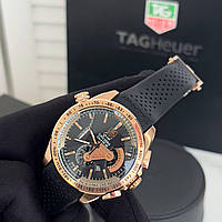 Часы мужские Tag Heuer Grand Carrera Calibre 36 RS Gold-Black