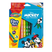 Фломастери Colorino Disney Міккі Маус 12 кольорів (89939PTR)