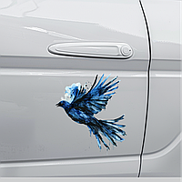Наклейка 'Свободная птица' на машину 30x30см - уникальный кузов