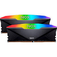 Модуль памяти для компьютера DDR4 32GB 2x16GB 3200 MHz NOX RGB Black Apacer AH4U32G32C28YNBAA-2 n