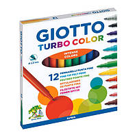Фломастери Fila Giotto Turbo color 12 кольорів (416000)
