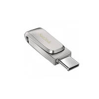 USB флеш наувач SanDisk 256GB Ultra Dual Drive Luxe USB 3.1 + Type-C SDDDC4-256G-G46 n