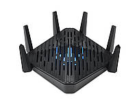 Acer Маршрутизатор Predator Connect W6 4xGE LAN 1x2.5GE WAN 1xUSB3.0 MU-MIMO Wi-Fi 6E gaming Shvidko -