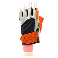 Перчатки для фитнеса MadMax MFG-850 Crazy Grey/Orange XL MFG-850_XL n