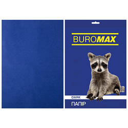Папір Buromax А4, 80g, DARK blue, 50sh BM.2721450-02 smart