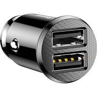 Зарядное устройство Baseus Grain Car Charger USB-A Black CCALL-ML01 n