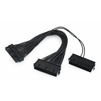 Переходник MB power connector splitter 24-pin, 0.3m Cablexpert CC-PSU24-01 n