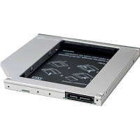 Фрейм-перехідник Grand-X HDD 2.5'' to notebook 9.5 mm ODD SATA/mSATA HDC-24 n
