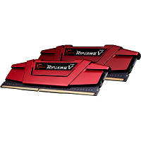 Модуль памяти для компьютера DDR4 16GB 2x8GB 2666 MHz Ripjaws V Red G.Skill F4-2666C19D-16GVR n