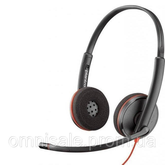 Наушники проводные Plantronics Blackwire C3220 USB-A (209745-201) OE, код: 8058225 - фото 1 - id-p2125590898