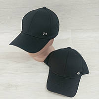 Чоловіча кепка демісезонна UNDER ARMOUR-котон розмір 57-61, колір чорний