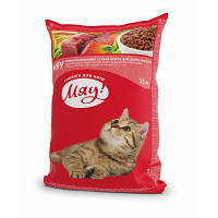 Сухой корм для кошек Мяу! со вкусом мяса 11 кг 4820083902093 n