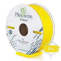 PLA пластик Plexiwire для 3D принтера 1.75 мм жовтий (400 м/1.185 кг)