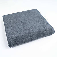 Полотенце махровое банное GM Textile 70х140см 400г/м2 (Серый)