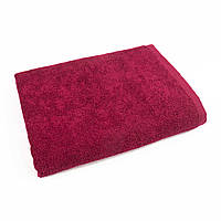 Махровое полотенце GM Textile 50х90см 400г/м2 (Бордовый)